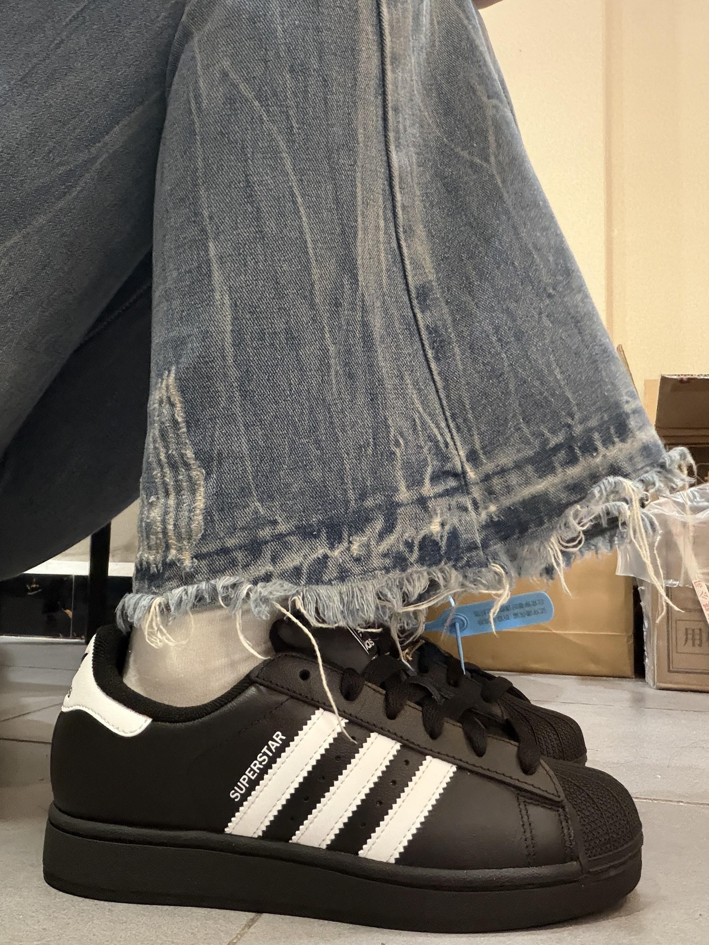 ♟️ Adidas黑色贝壳头|买完就后悔了!!
